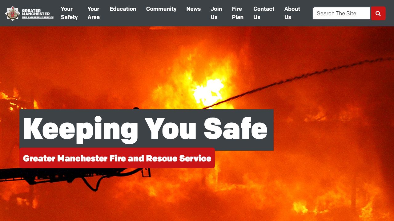 Greater Manchester Fire and Rescue Service. website