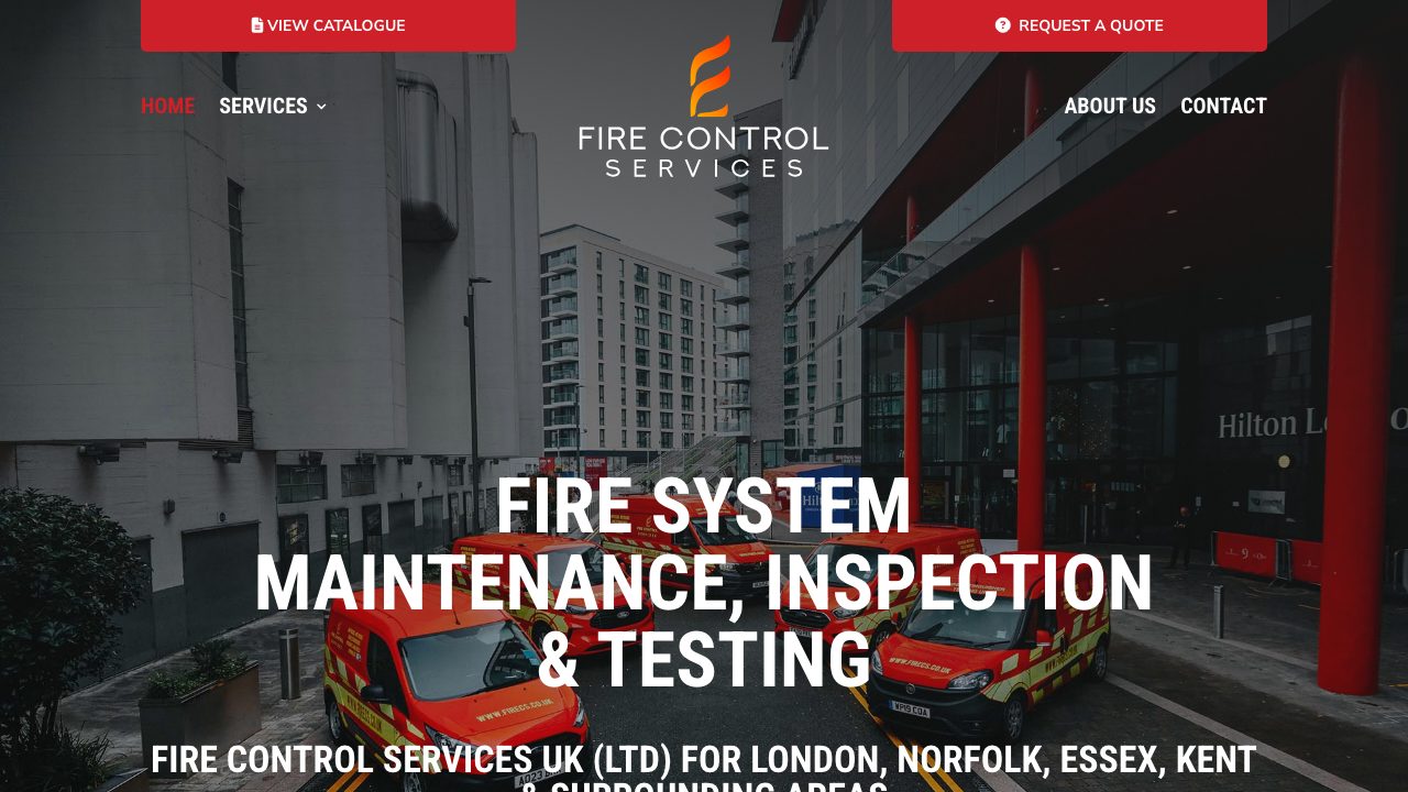 Fire Control Services (UK) Ltd website
