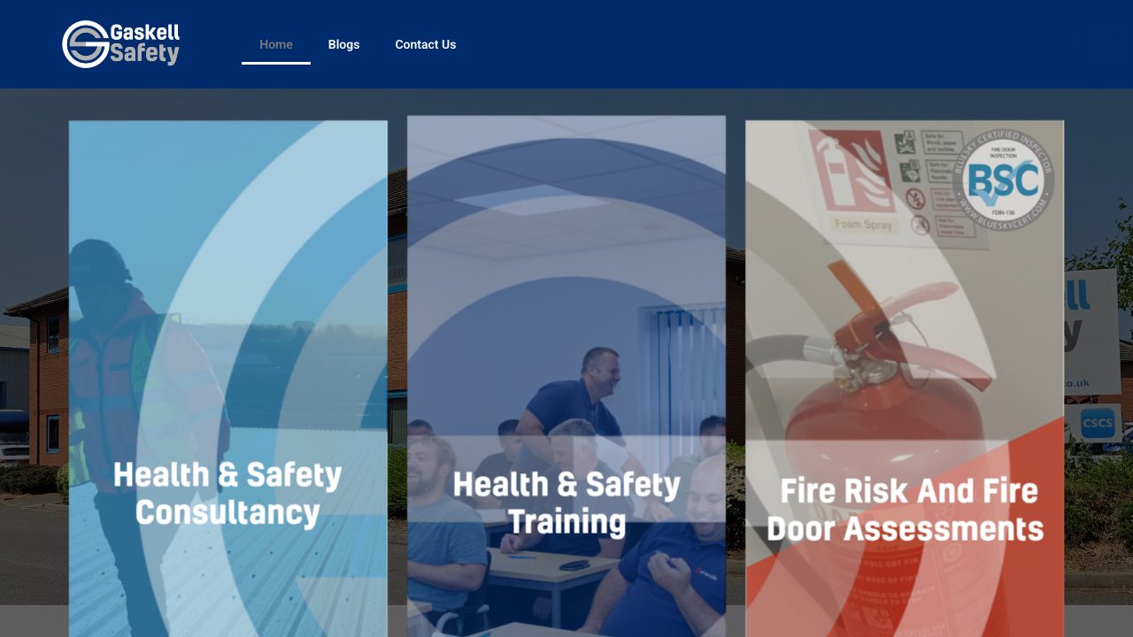 Gaskell Safety Ltd website