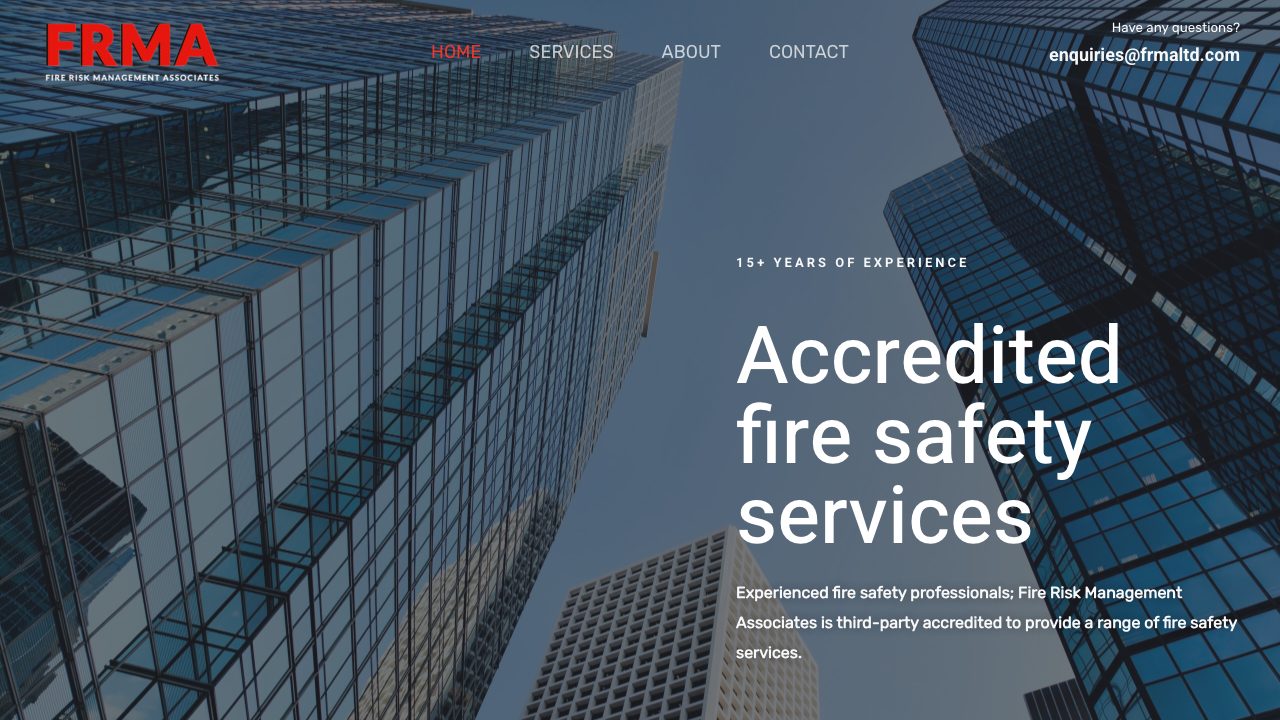 Fire Risk Management Associates Ltd website