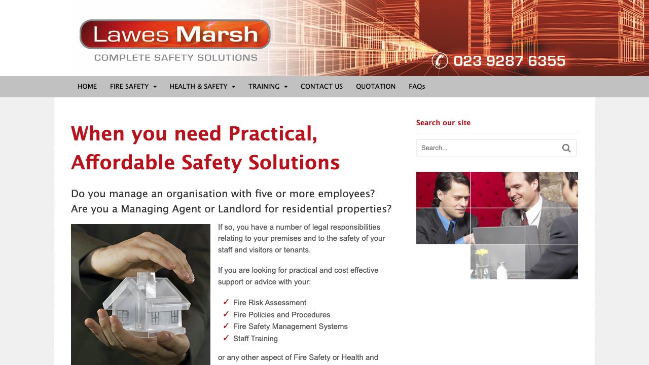 Marsh website