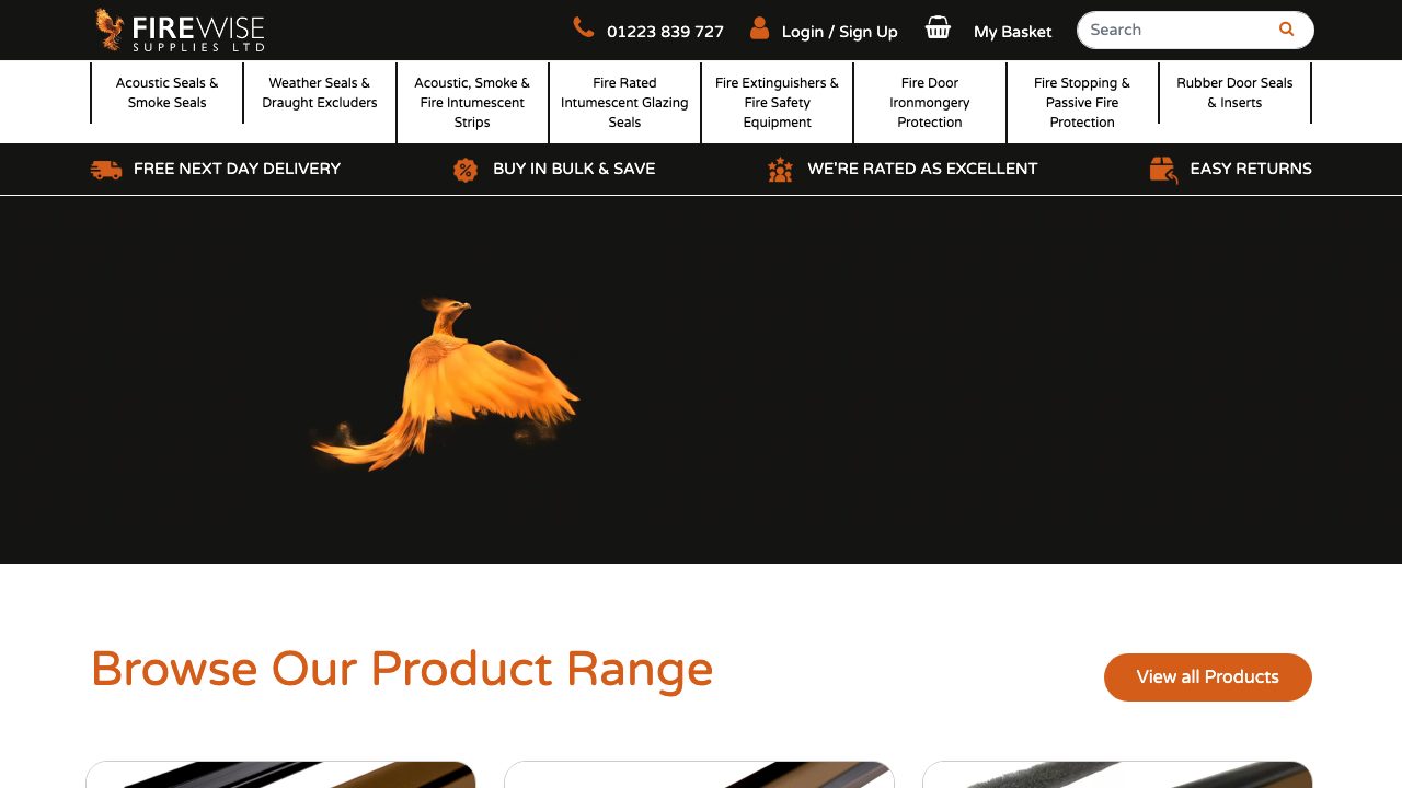Firewise Ltd website