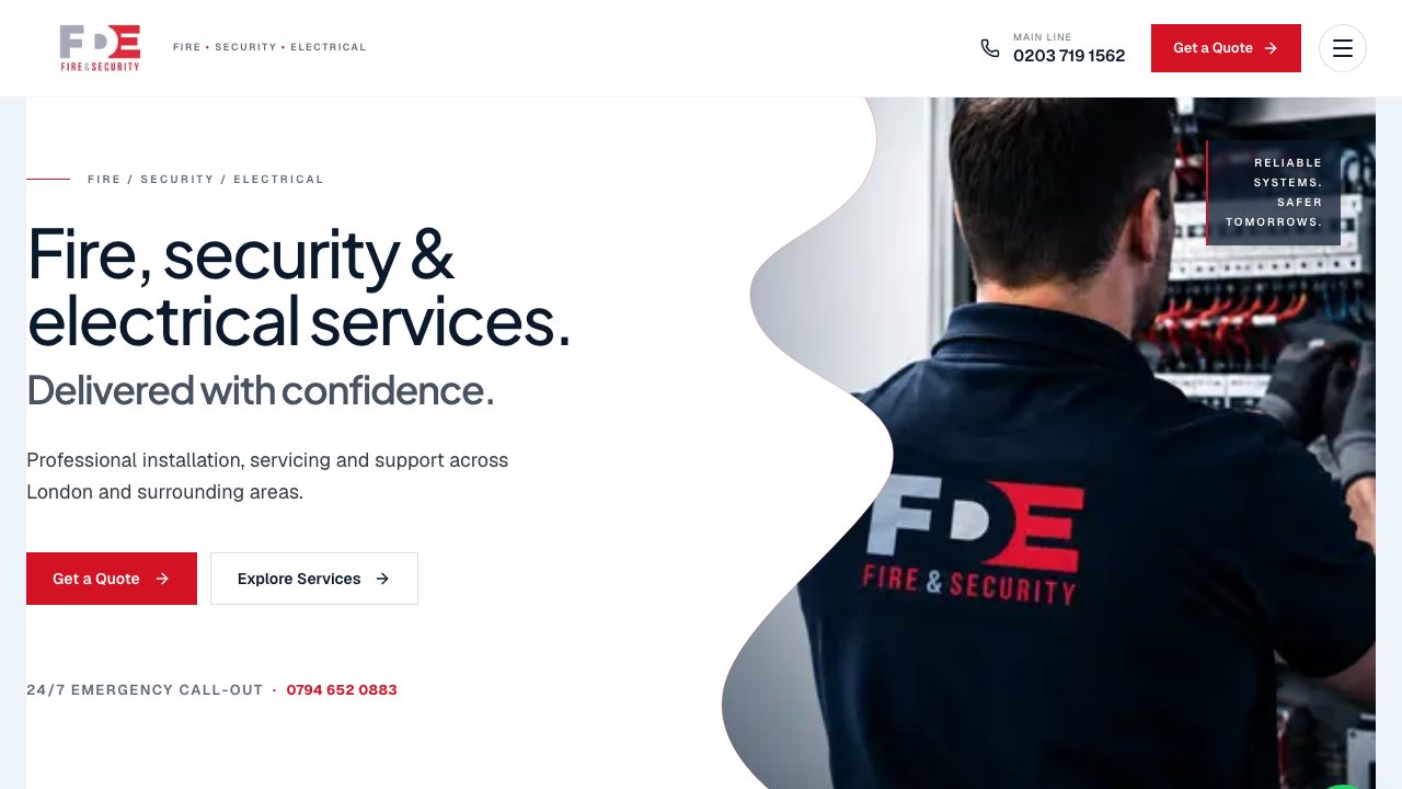 FDE Ltd website