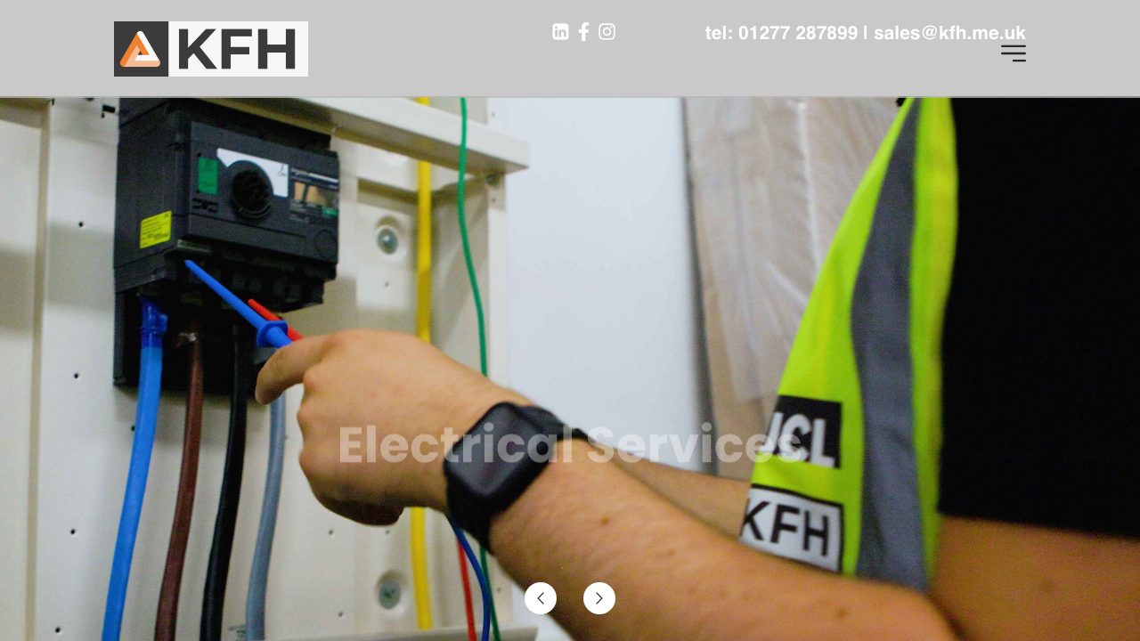 KFH Electrical Services Ltd website