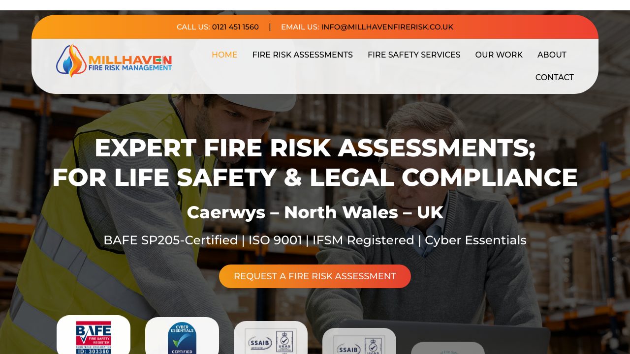 Millhaven Fire Risk Management Ltd website