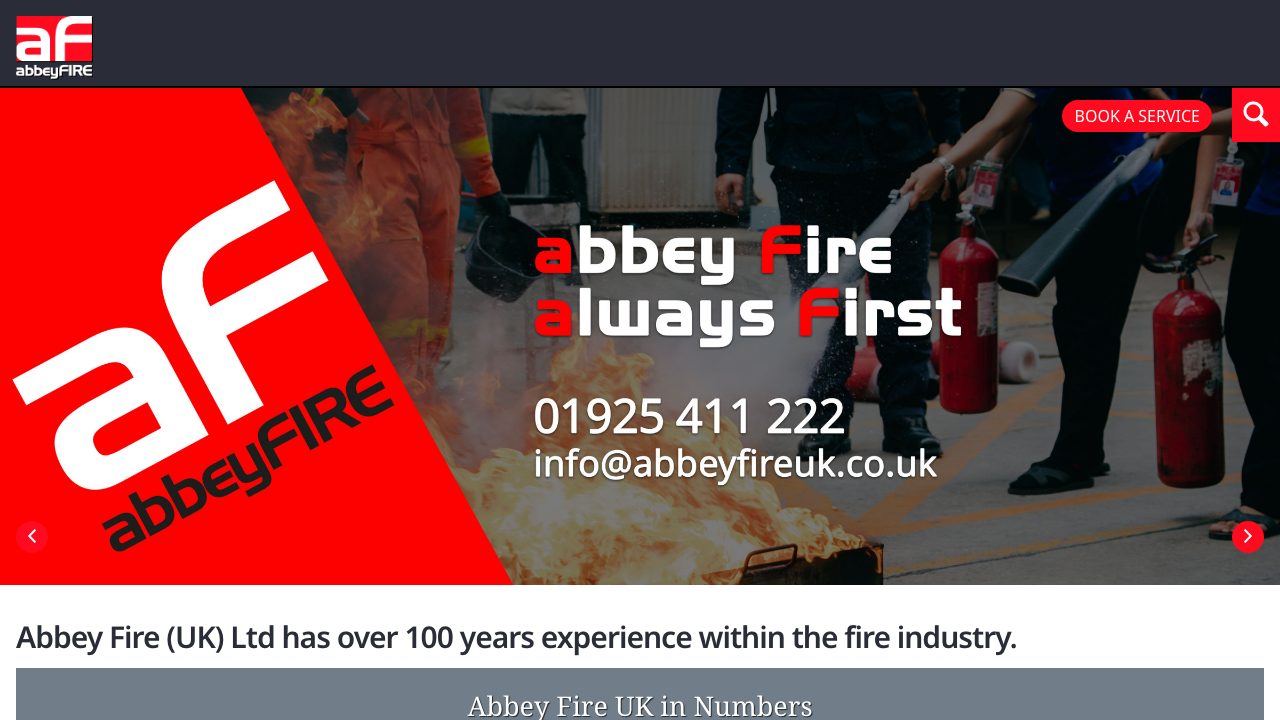 Abbey Fire (UK) Ltd website