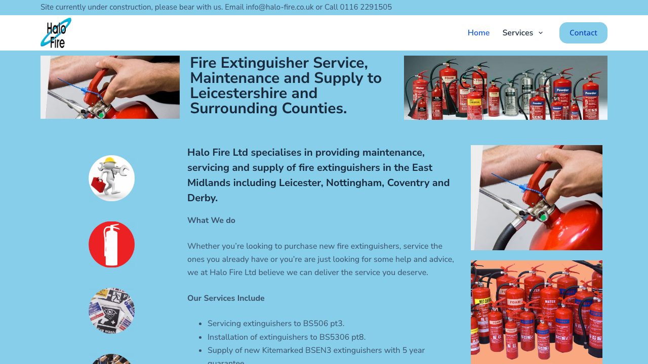 Halo Fire Ltd website