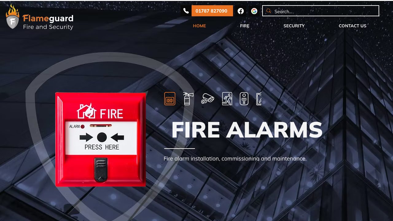 Flameguard Fire Protection Ltd website