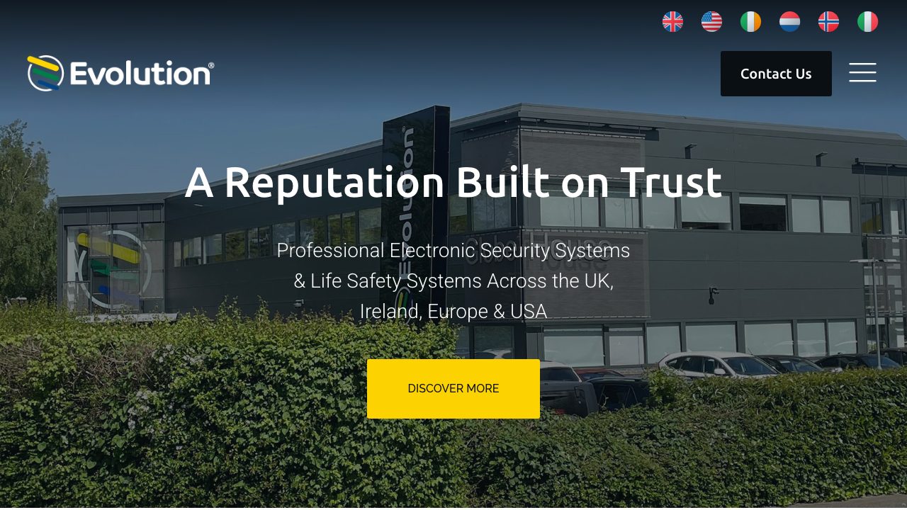 Evolution (Electronic Security Systems) Ltd website