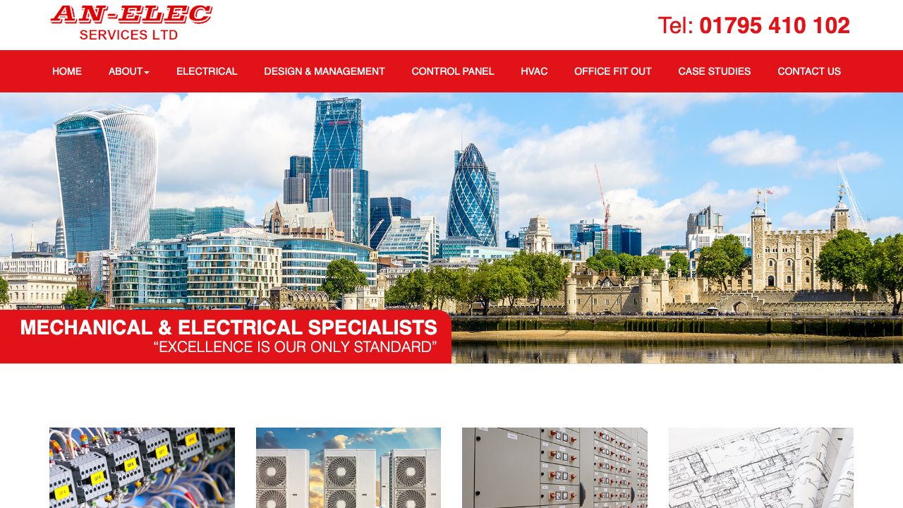 ANC Electrical Limited website