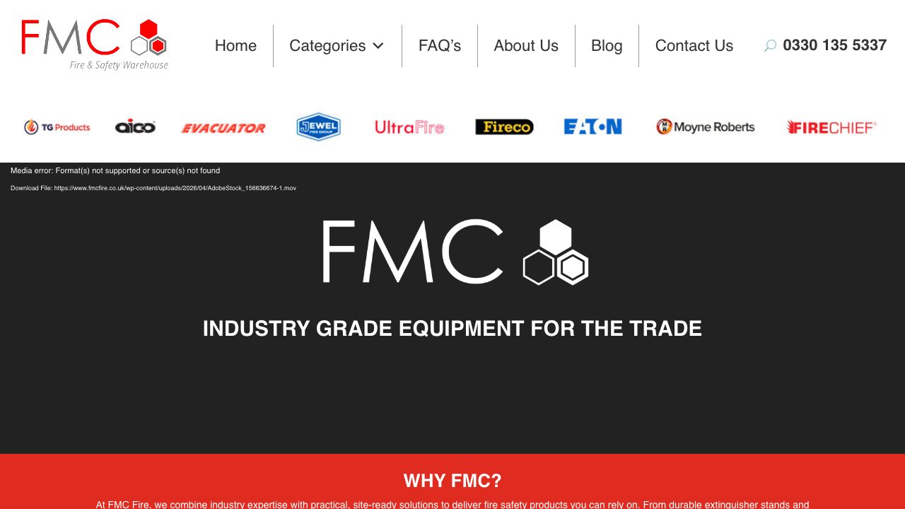 Cardinal Fire Protection website