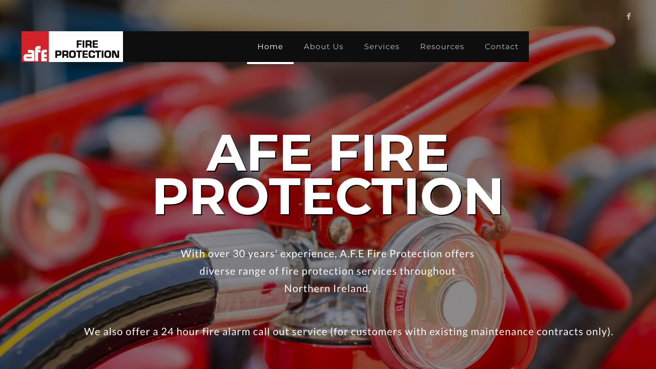 AFE Fire Protection website