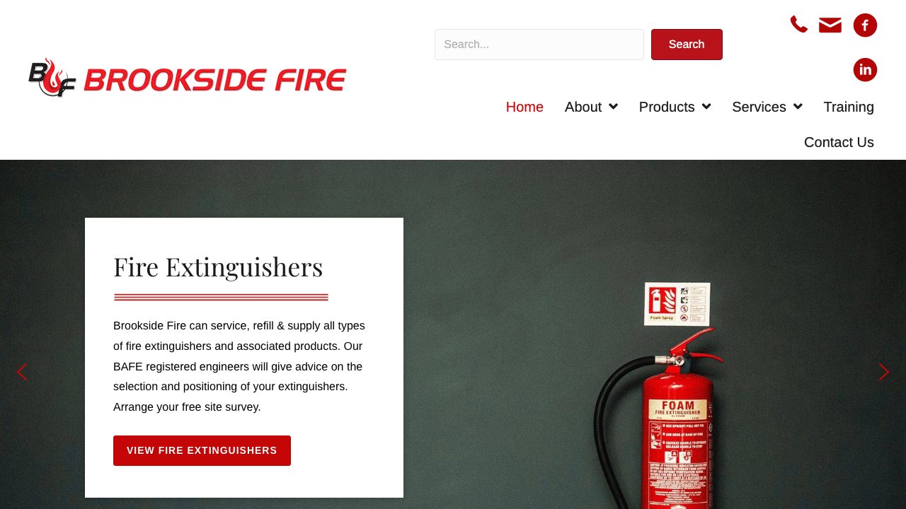 Brookside Fire Services Ltd website