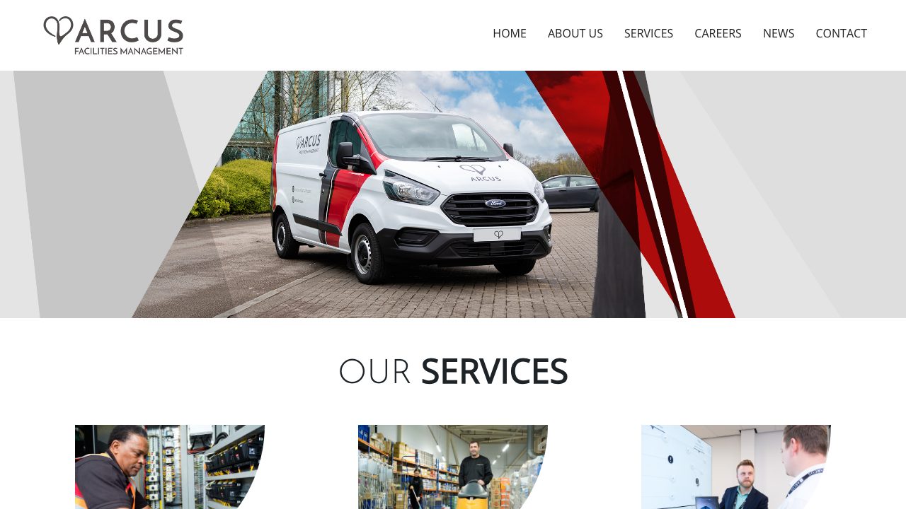 Arcus FM Ltd website