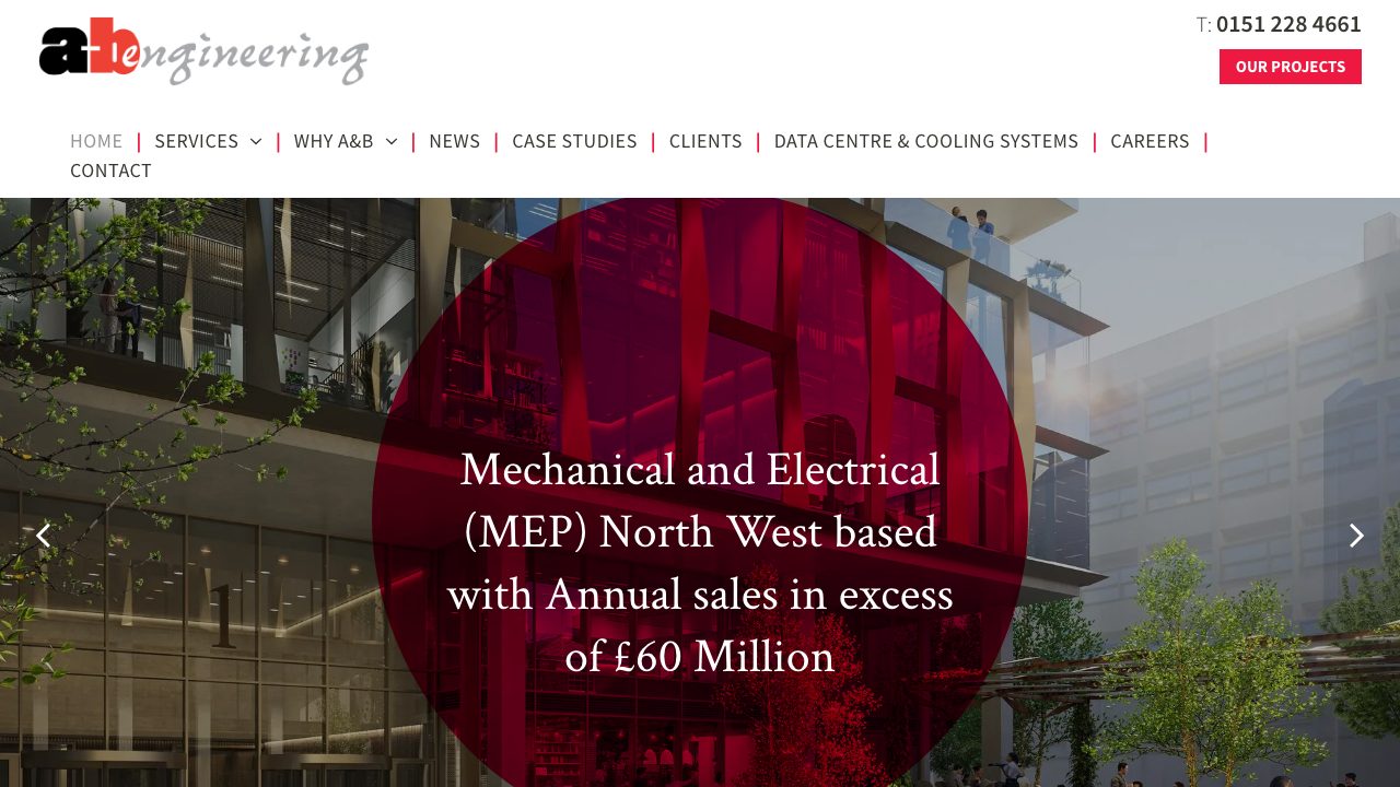 A & B Engineering (Electrical Services Division) website