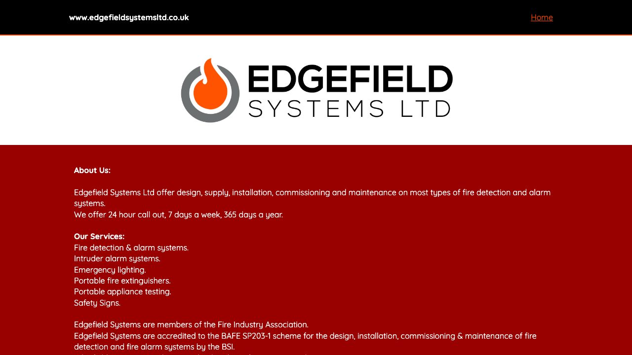 Edgefield Systems Limited website