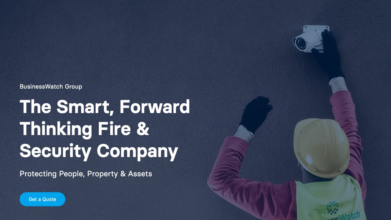 Businesswatch UK Fire & Security website