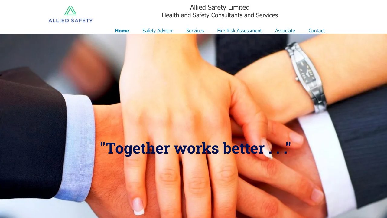 Allied Safety Limited website