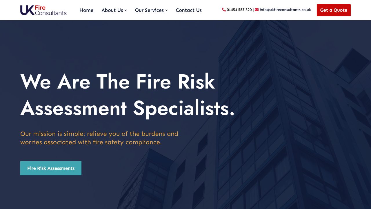 KFS Project Consultancy website