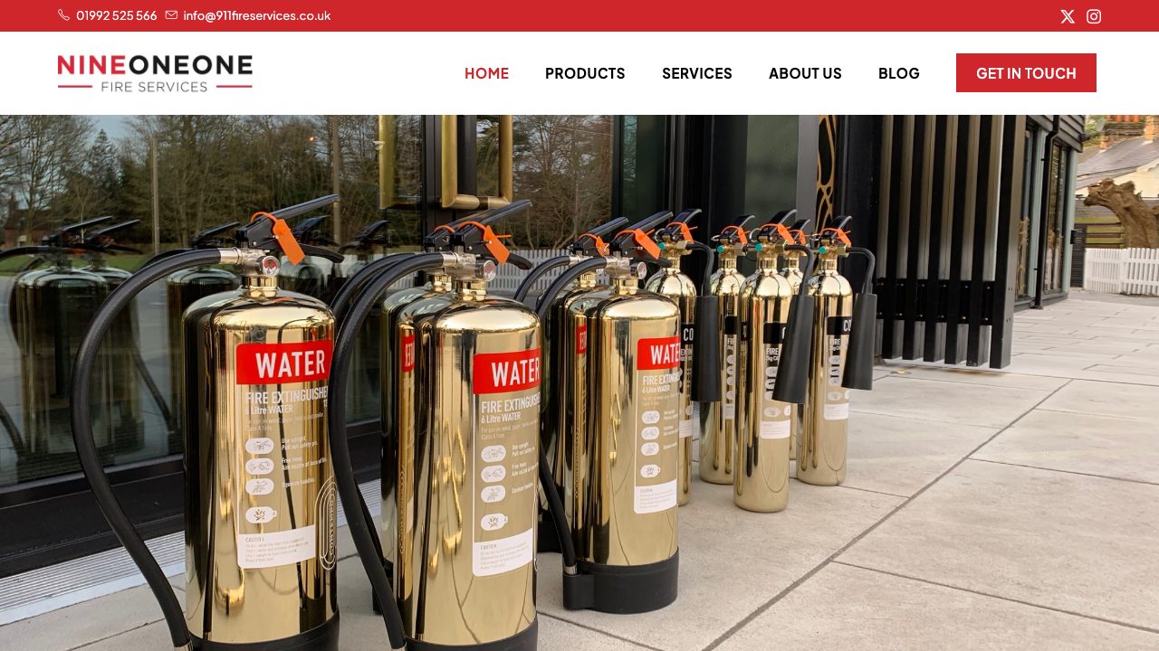 911 Fire Services Ltd website