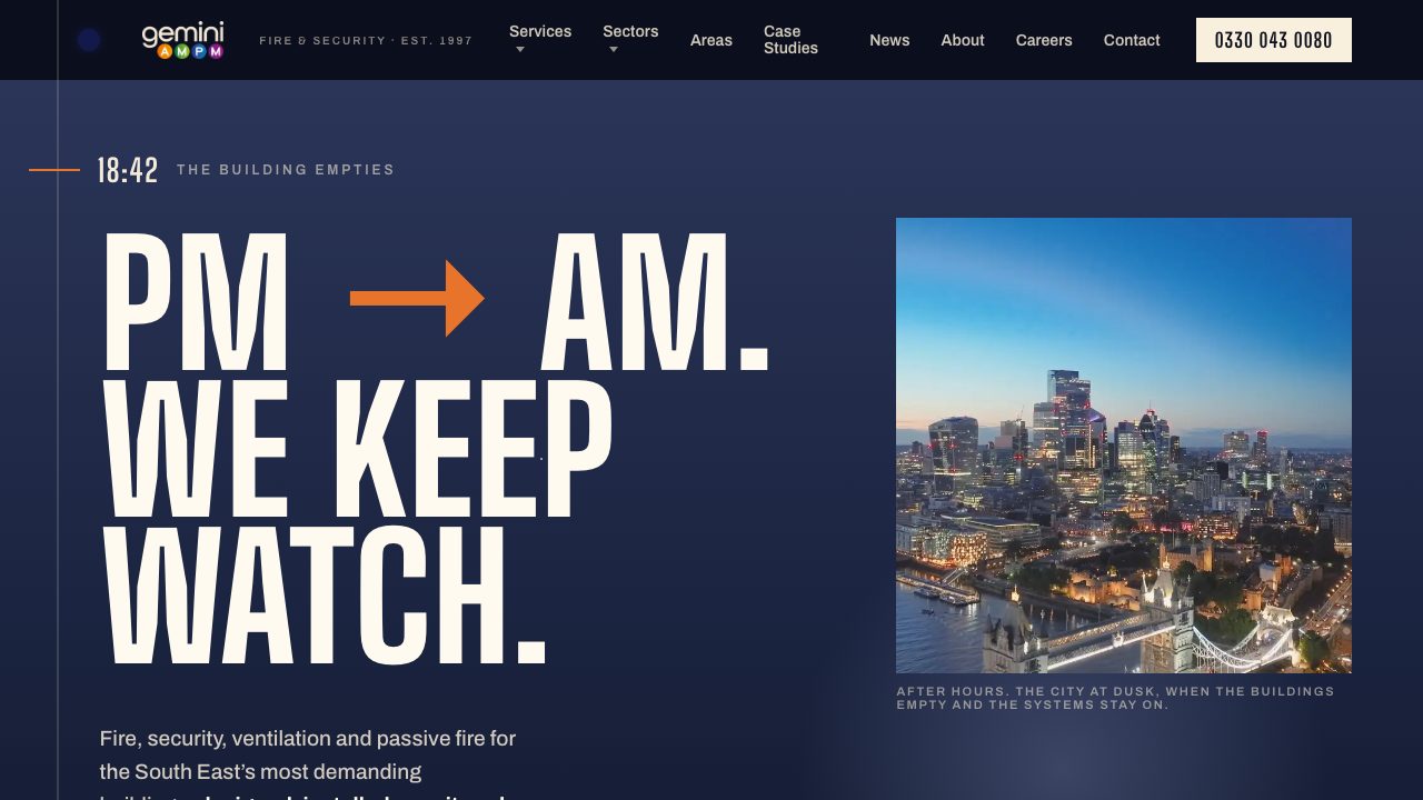 Gemini AMPM Ltd website