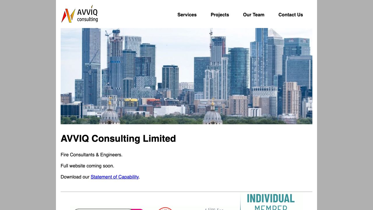 AVVIQ Consulting Limited website
