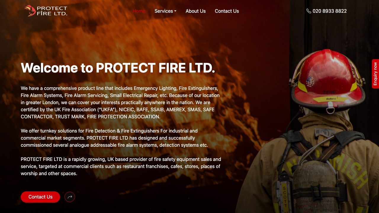 Protect and Prepare Ltd website
