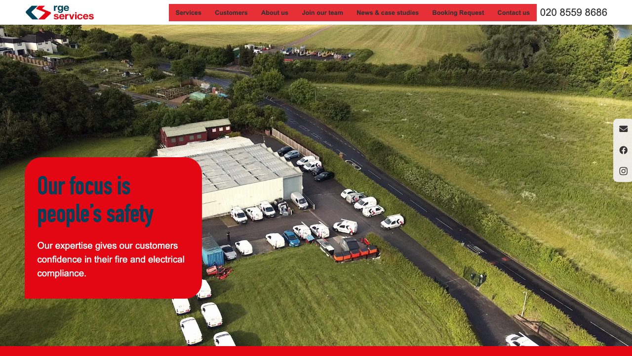 RGE Services Ltd website