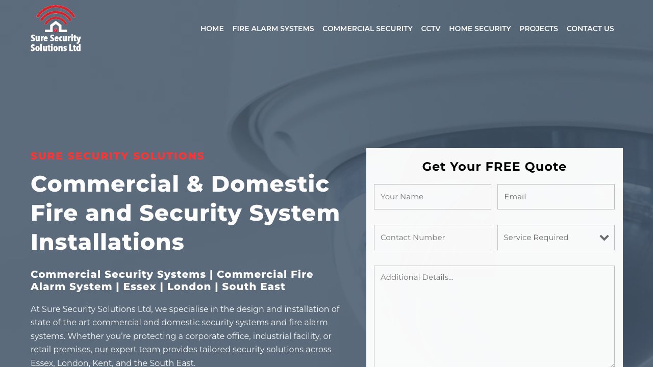 Sure Security Solutions Limited website