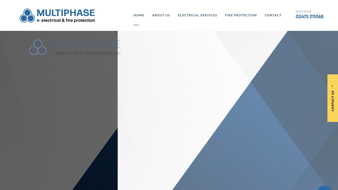 Multiphase Electrical & Fire Protection Ltd website