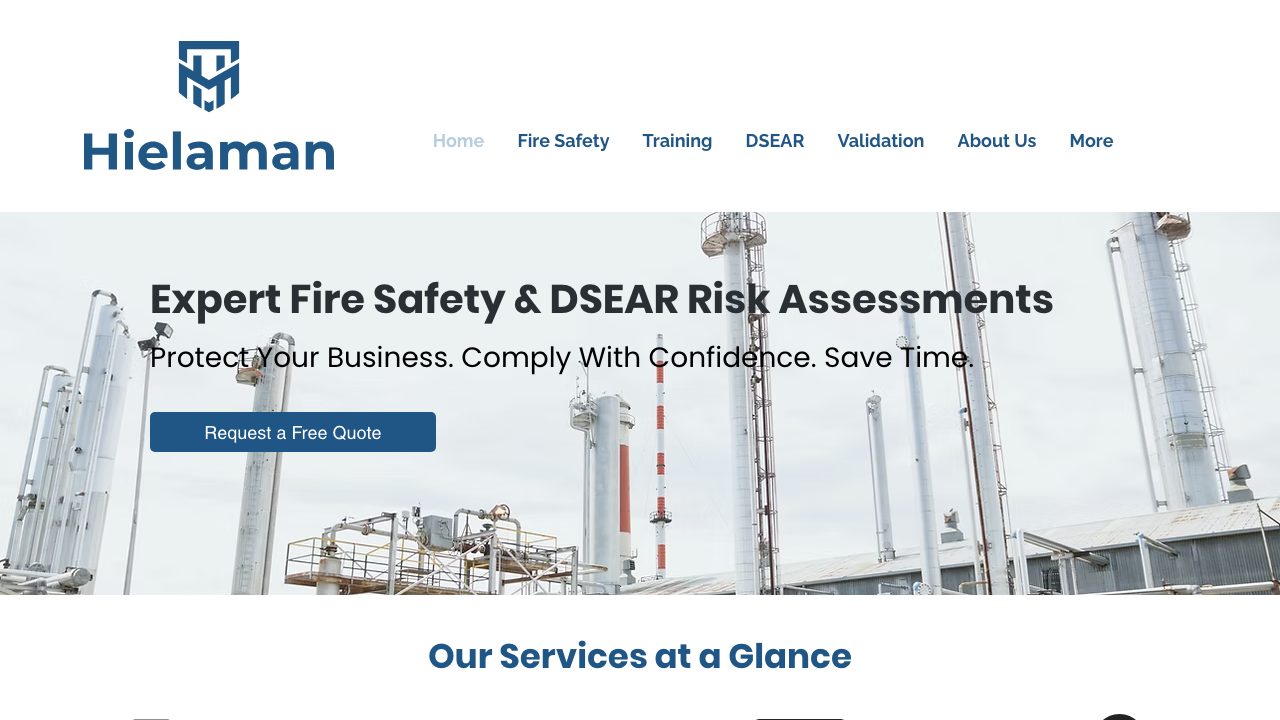 Hielaman LTD website