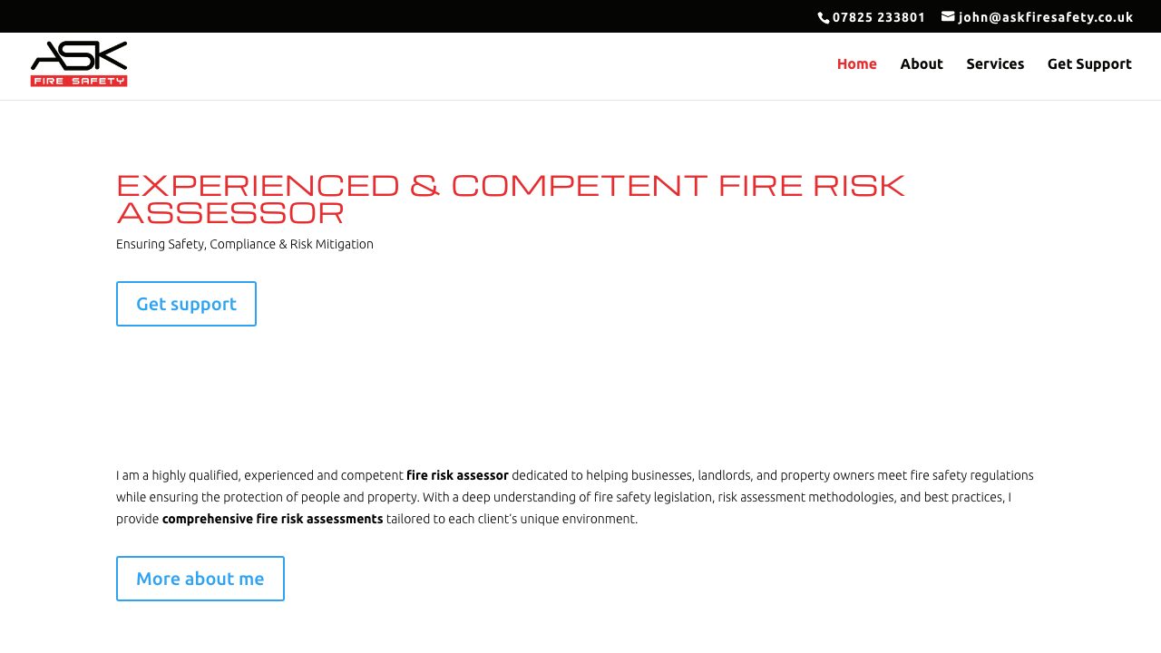Ask Fire Safety Ltd website