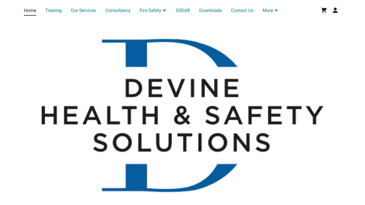 Devine Health and Safety Solutions Ltd website