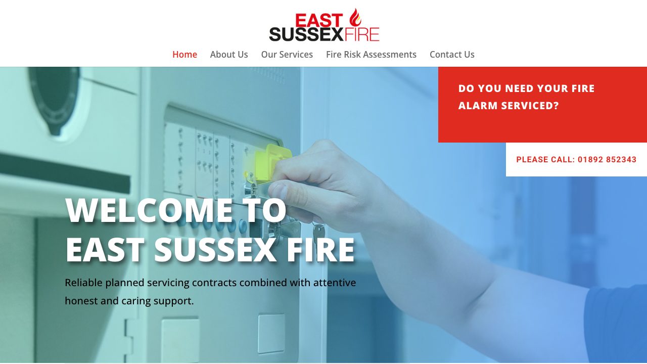 East Sussex Fire Limited website