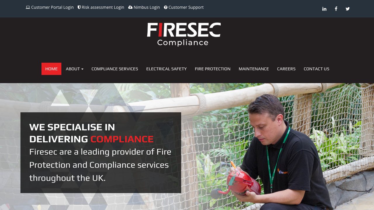 Firesec Compliance Ltd website