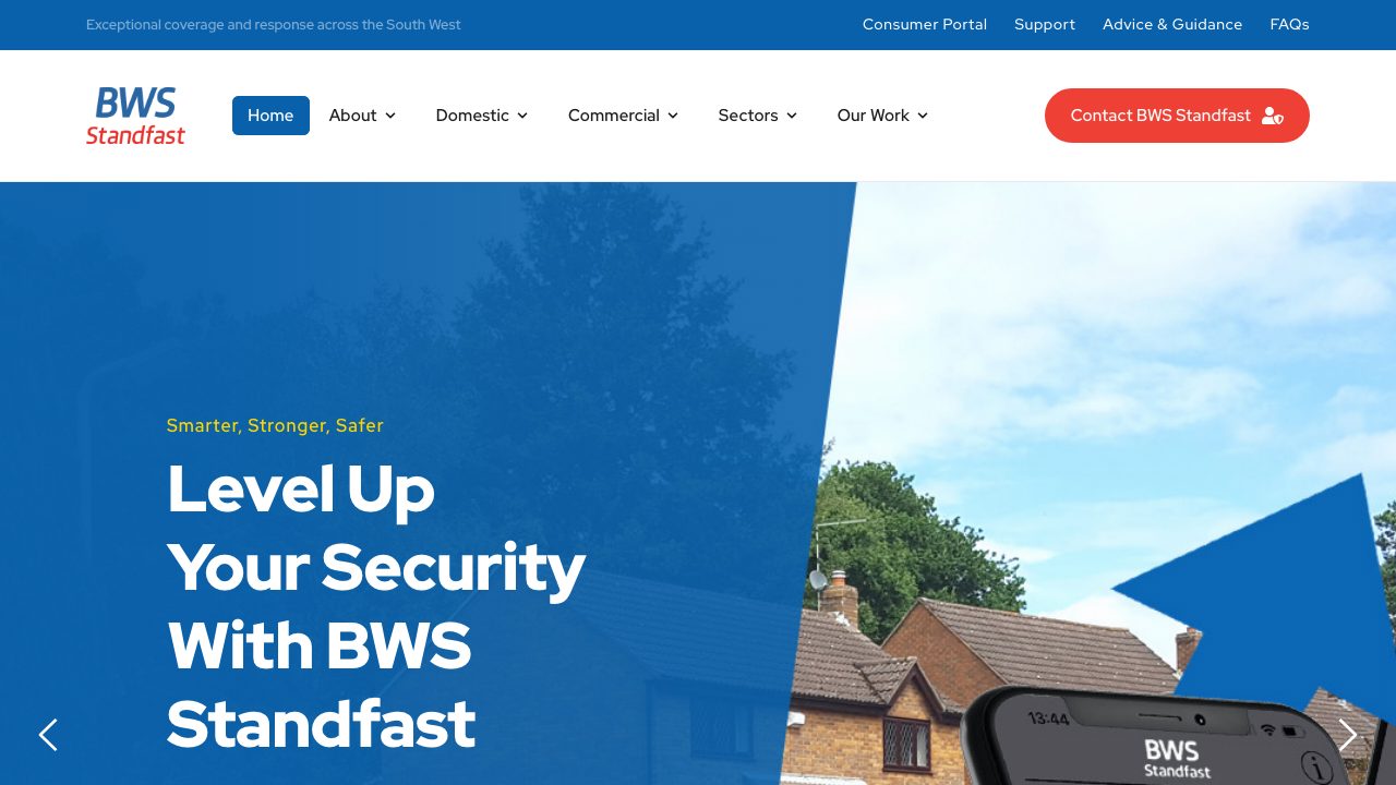BWS Standfast Fire & Security Systems Ltd website