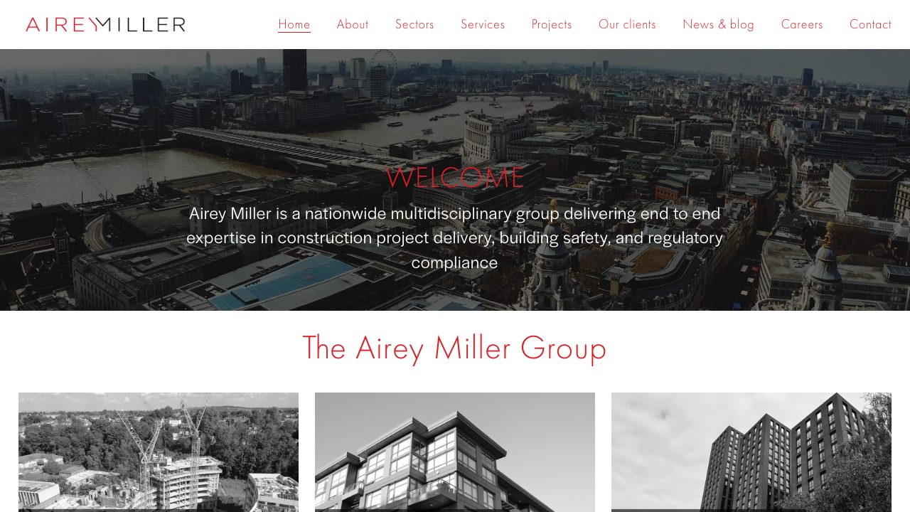 Airey Miller website