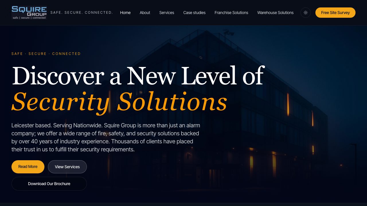 Squirealarms Ltd website
