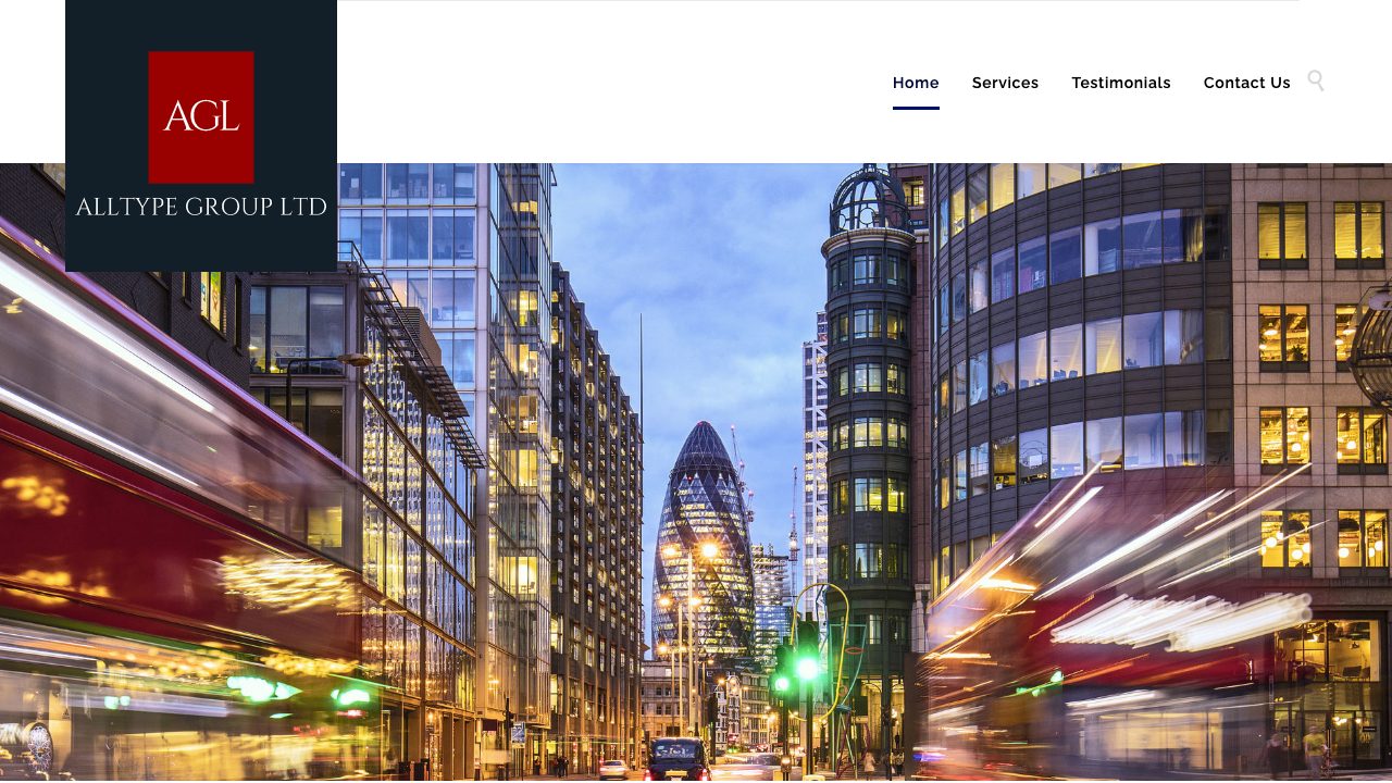Alltype Group Ltd website
