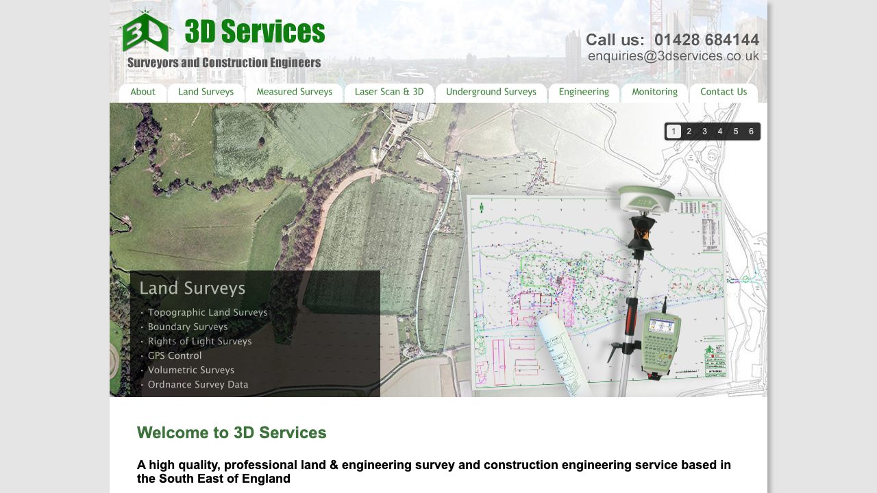 3D Services Ltd website