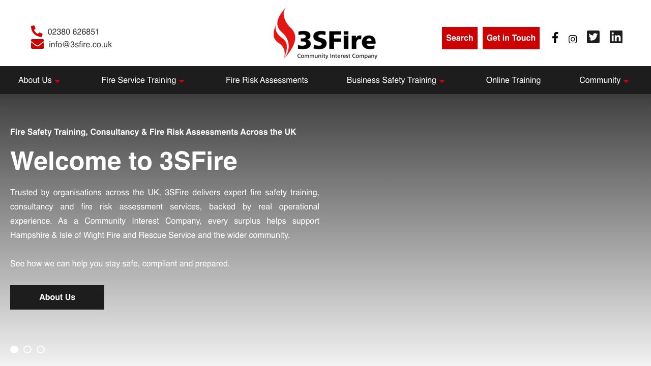 3S Community Interest Company Ltd website