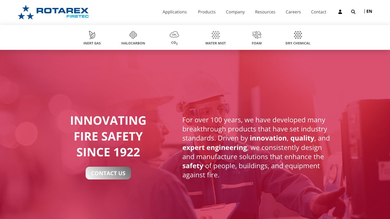 Rotarex UK Ltd website