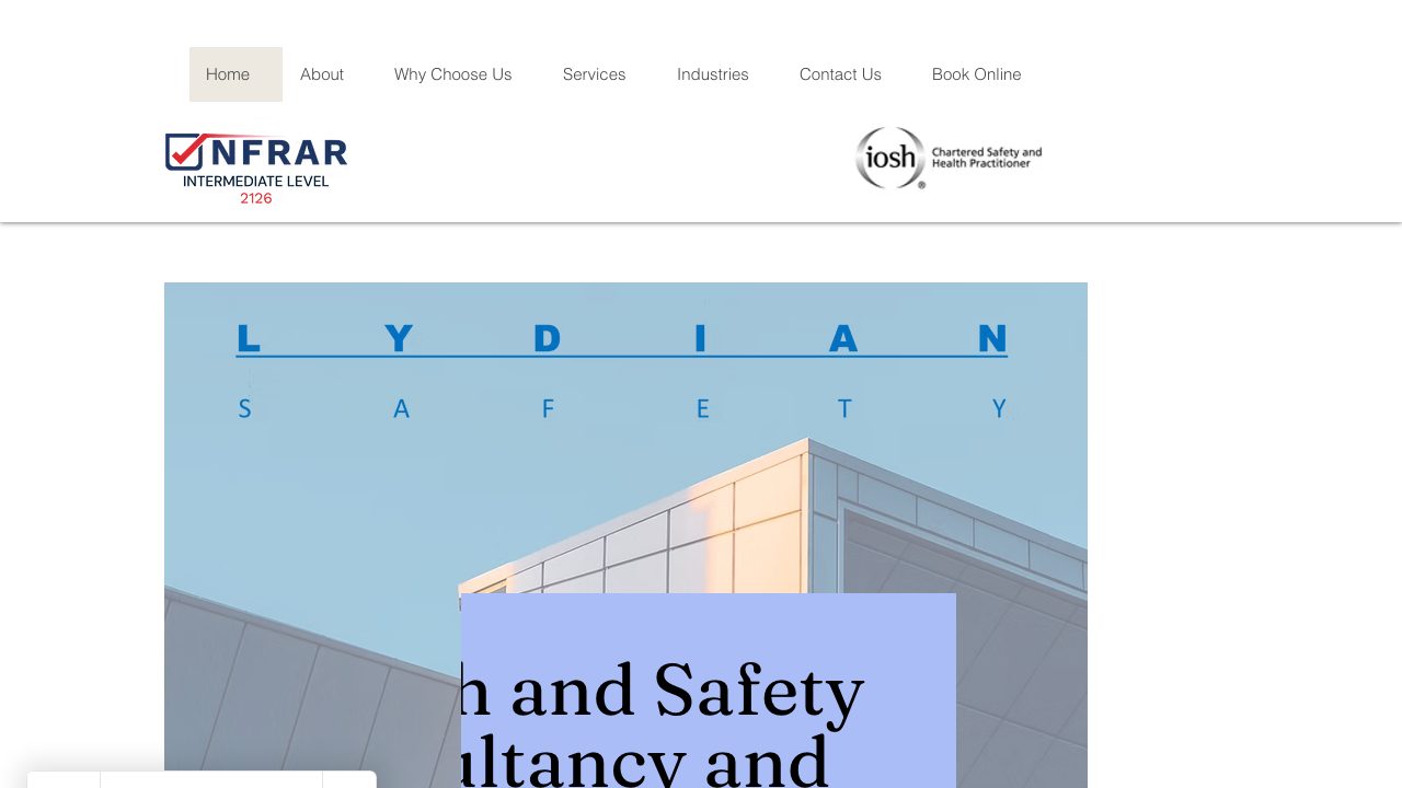 Lydian Safety Ltd website