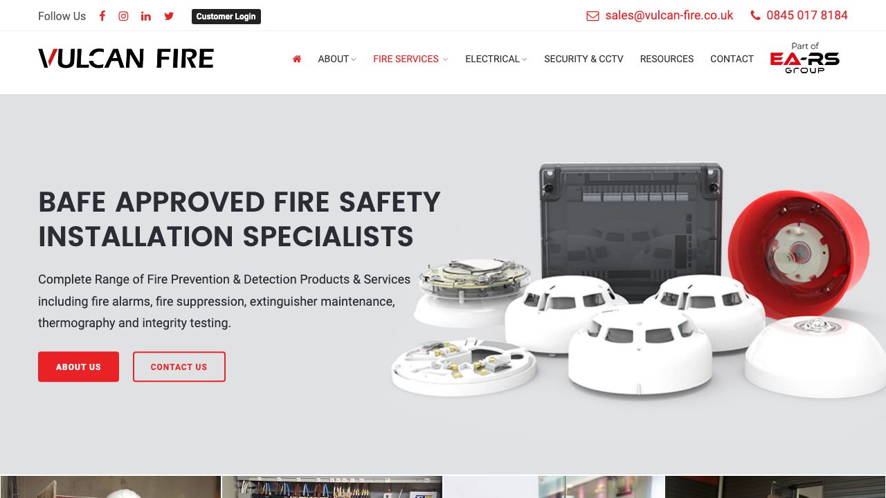 DJP Fire Ltd website