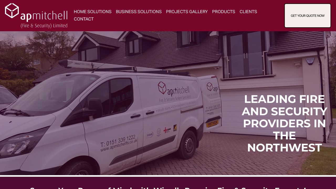 AP Mitchell Fire & Security website
