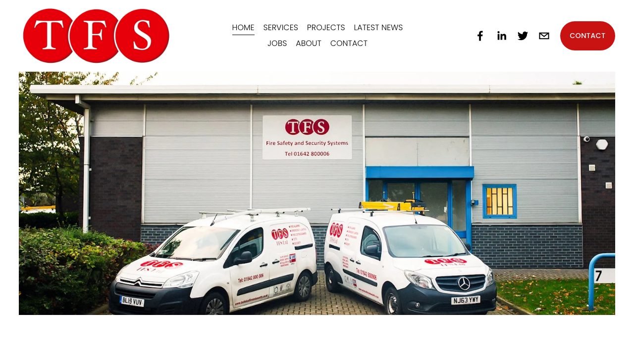 Tees Fire Systems Ltd website