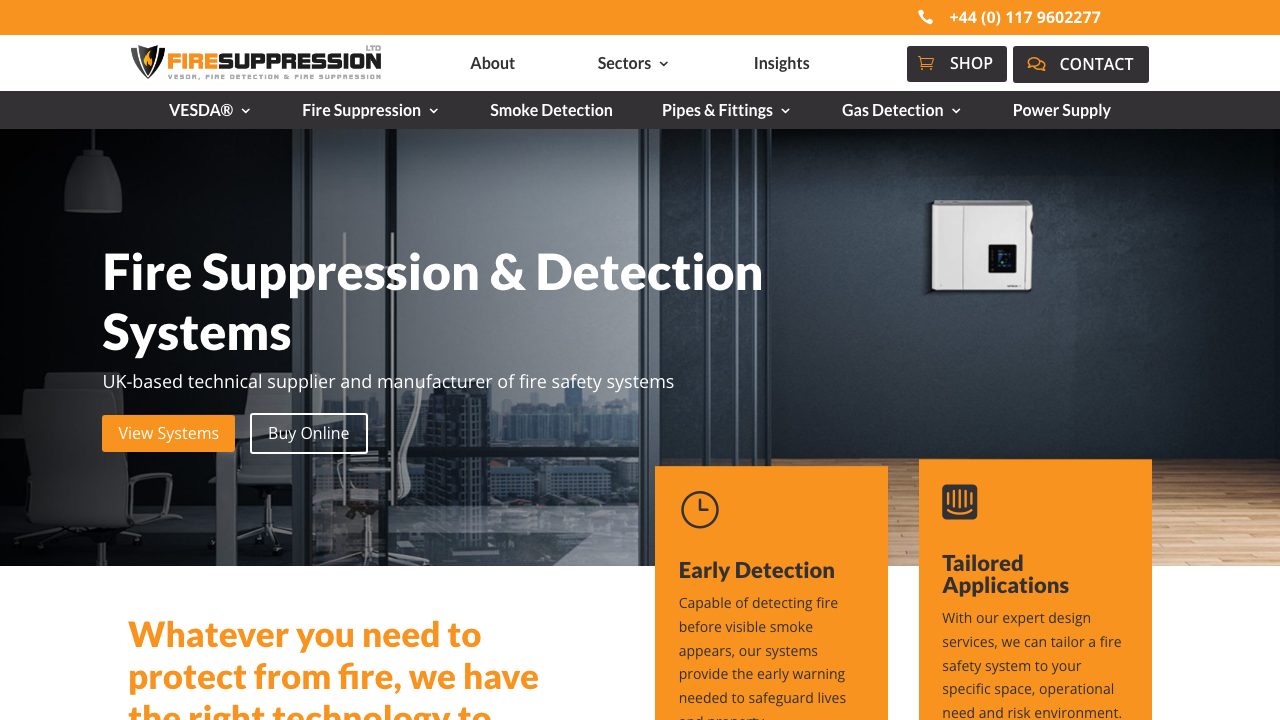 Cube Fire Ltd website