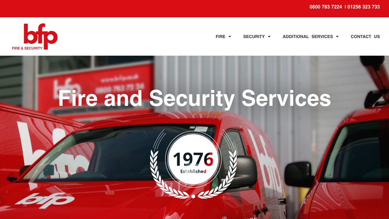 Basingstoke Fire Protection Ltd website