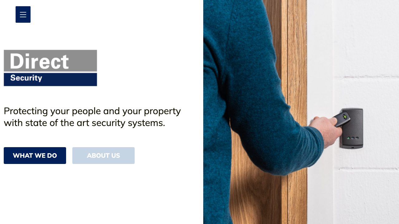 Direct Security Alarms Limited T/A Direct Security website
