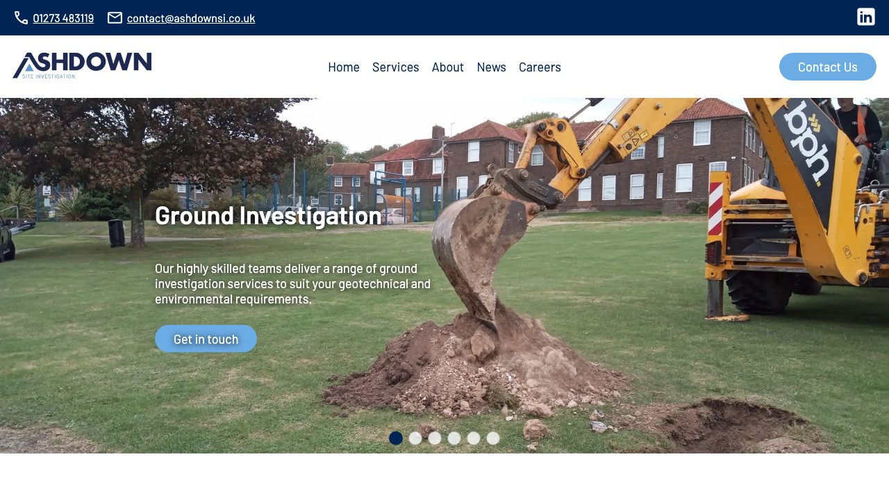 Ashdown EHS Ltd website